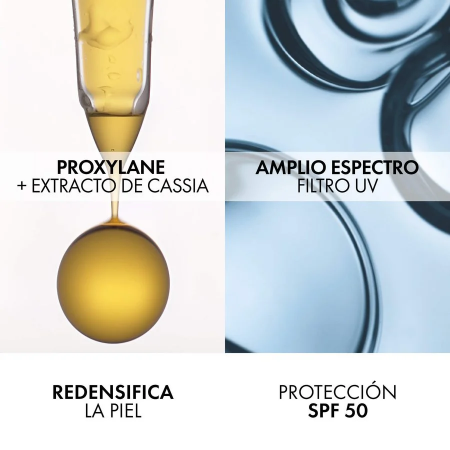 Fórmula de Vichy Neovadiol Magistral con Proxylane, extracto de cassia y protección solar SPF 50