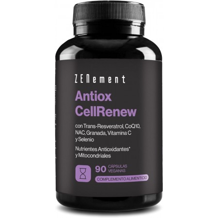 ZENEMENT ANTIOX CELLRENEW ANTIOXIDANTES 90 CAPSULAS VEGANAS