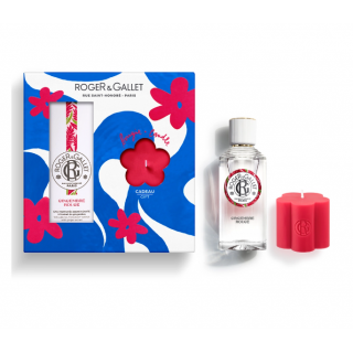 ROGER & GALLET AGUA PERFUMADA GINGEMBRE ROUGE 100 ML + REGALO VELA GINGEMBRE ROUGE