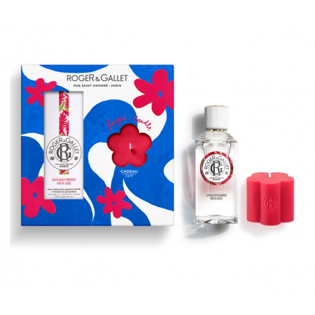 ROGER & GALLET AGUA PERFUMADA GINGEMBRE ROUGE 100 ML + REGALO VELA GINGEMBRE ROUGE