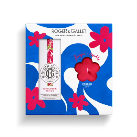 ROGER & GALLET AGUA PERFUMADA GINGEMBRE ROUGE 100 ML + REGALO VELA GINGEMBRE ROUGE