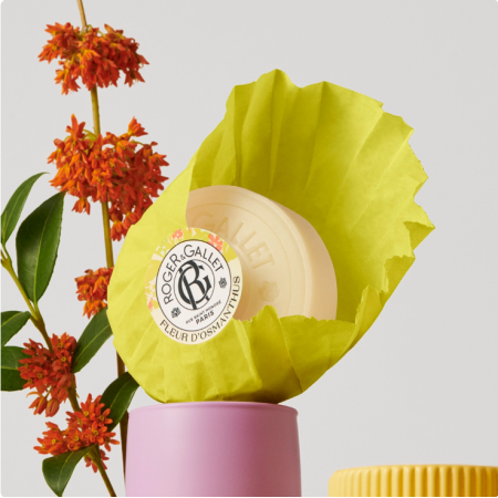 ROGER & GALLET JABON PERFUMADO FLEUR D'OSMANTHUS PASTILLA 100 G