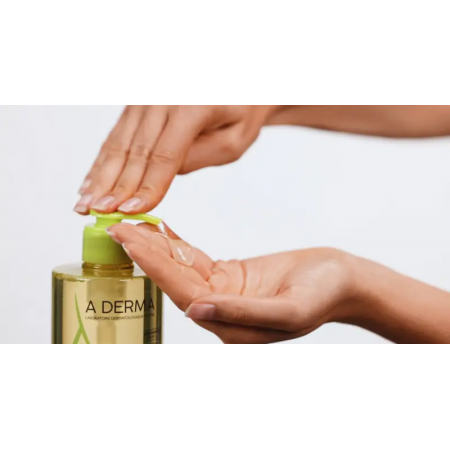 A-DERMA EXOMEGA CONTROL ACEITE LIMPIADOR EMOLIENTE 1 L