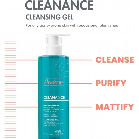 AVENE CLEANANCE GEL LIMPIADOR 400 ML