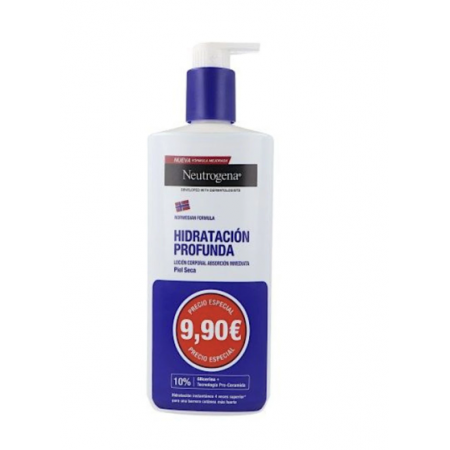 NEUTROGENA HIDRATACION PROFUNDA LOCION CORPORAL PIEL SECA 1 ENVASE 400 ML