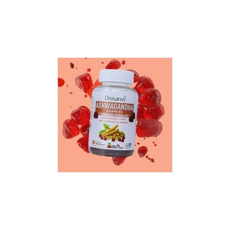DRASANVI ASHWAGANDHA CON VITAMINA B6 + VITAMINA B12 90 GUMMIES