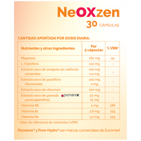 NEOXZEN 30 CAPSULAS