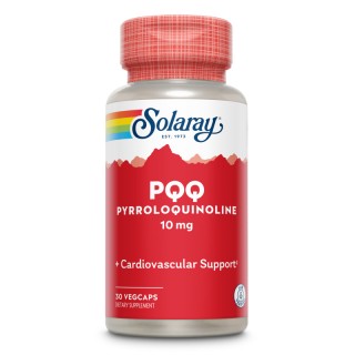 SOLARAY PQQ PIROLOQUINOLINA QUINONA 10 MG 30 CÁPSULAS VEGETALES