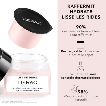 LIERAC LIFT INTEGRAL CREMA DE DIA REAFIRMANTE ECORECARGA 50ML