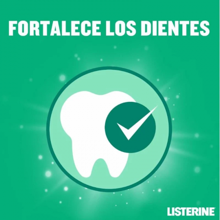 LISTERINE PROTECCION DIENTES Y ENCIAS SABOR MENTA +50% GRATIS ENJUAGUE BUCAL 750 ML