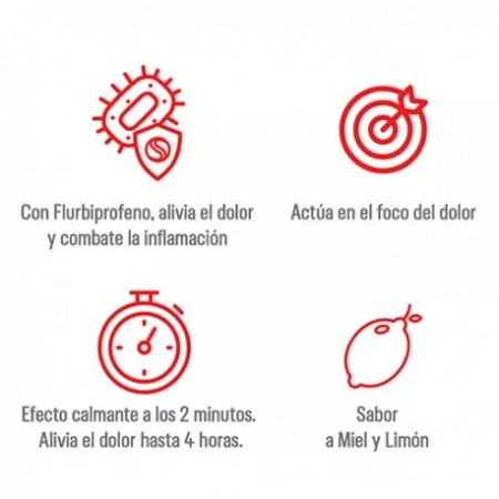 STREFEN 8,75 MG SABOR MIEL Y EUCALIPTO 16 PASTILLAS PARA CHUPAR