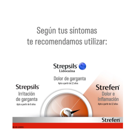 STREFEN 8.75 MG 16 PASTILLAS PARA CHUPAR MIEL Y LIMON