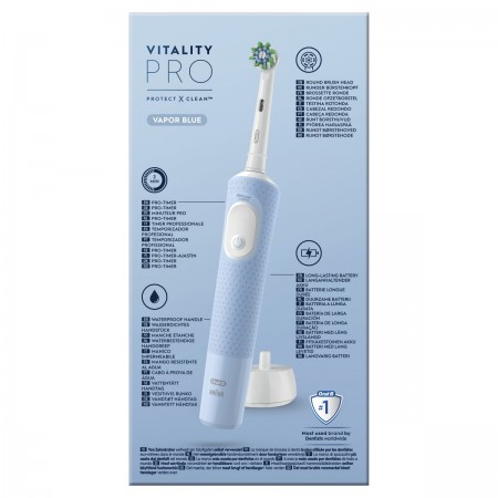 ORAL B CEPILLO ELECTRICO VITALITY PRO AZUL RECARGABLE