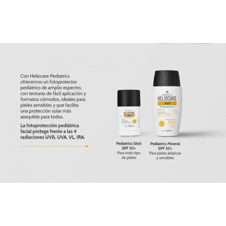 HELIOCARE 360 PACK PEDIATRICS FLUIDO MINERAL PEDIATRIC 50ML + ATOPIC LOTION SPRAY PISTOLA 250 ML
