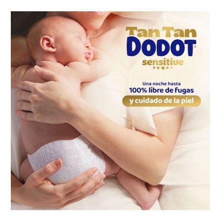 DODOT SENSITIVE PAÑAL INFANTIL TALLA 2 4-8 KG 58 UNIDADES
