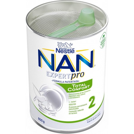 NAN CONFORT TOTAL 2 LECHE EN POLVO 800 GRAMOS