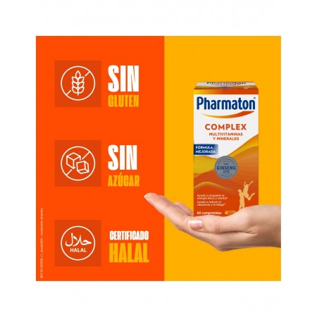 PHARMATON COMPLEX PACK PROMOCIONAL 2ªUD 50% 60+60 COMPRIMIDOS