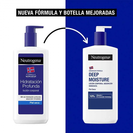 NEUTROGENA HIDRATACION PROFUNDA LOCION CORPORAL PIEL SECA 400 ML
