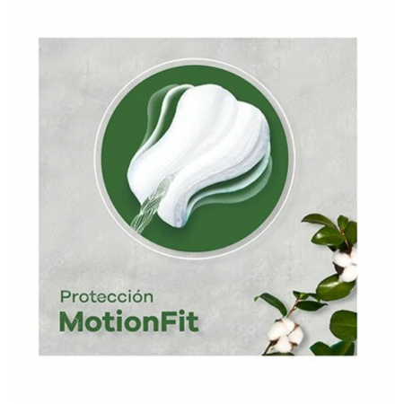 TAMPAX COTTON PROTECTION SUPER 100% ALGODON ORGANICO 16 TAMPONES SUPER CON APLICADOR