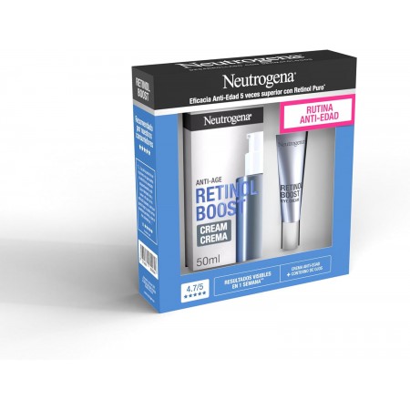 NEUTROGENA PACK RETINOL BOOST CONTORNO 15 ML + RETINOL BOOST CREMA 50 ML
