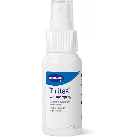 HARTMANN TIRITAS WOUND SPRAY LIMPIEZA Y DESINFECCION DE HERIDAS 50ML