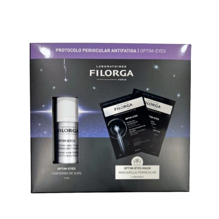 FILORGA COFRE CONTORNO DE OJOS OPTIM-EYES 15ML + 2 OPTIM-EYES MASK ANTIFAZ 6ML REGALO