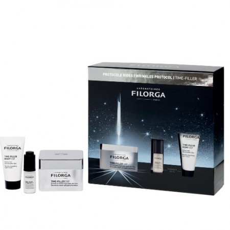 FILORGA COFRE TIME FILLER 5XP CREMA 50 ML + MINI TIME FILLER SERUM 5ML + TIME FILLER NIGHT 14ML