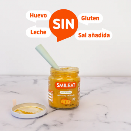 SMILEAT ECO ARRITO DE CALABAZA Y CALABACIN 230G