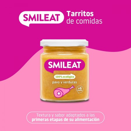 SMILEAT ECO TARRITO DE PAVO Y VERDURAS 230G