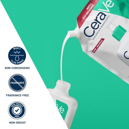 CERAVE LIMPIADOR ESPUMOSO RECARGA 473 ML