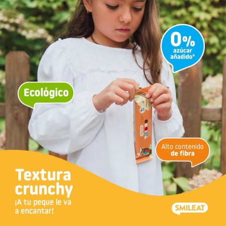 SMILEAT ECO TRIBOO BARQUILLO RELLENO DE CREMA DE CACAO 30 G