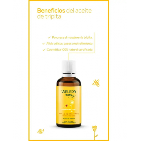 WELEDA ACEITE DE MASAJE TRIPITA DEL BEBE 50 ML