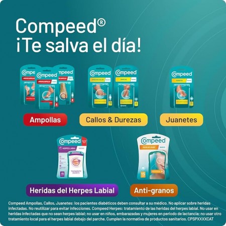COMPEED CALLOS HIDRATACION CONTINUA 6 APOSITOS MEDIANOS