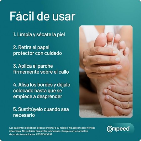COMPEED CALLOS HIDRATACION CONTINUA 6 APOSITOS MEDIANOS