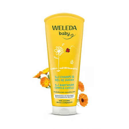 WELEDA BABY 2EN1 CHAMPU Y GEL DE DUCHA DE CALENDULA 200 ML