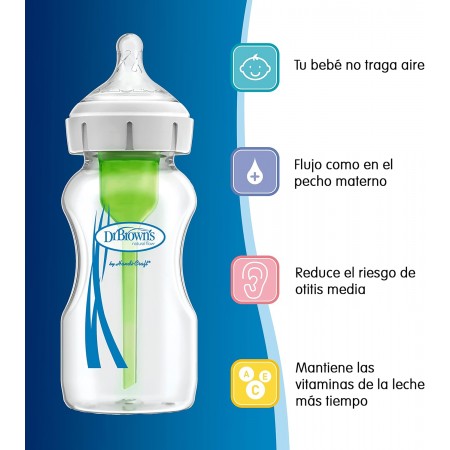 DR BROWN´S BIBERON BOCA ESTRECHA 120 ML