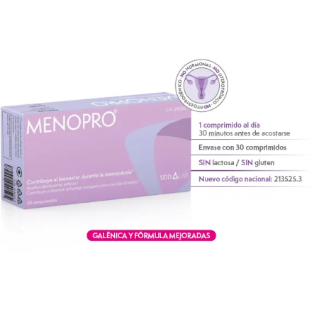 MENOPRO MENOPAUSIA 30 COMPRIMIDOS
