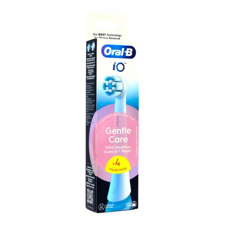 ORAL B RECAMBIOS IOS CABEZAL GENTLE CARE (ROSA) 4 RECAMBIOS