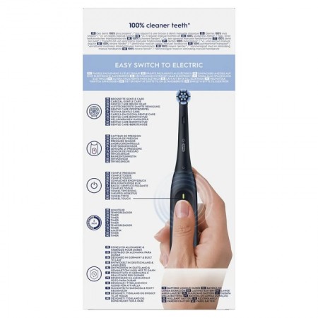 ORAL B CEPILLO DE DIENTES ELECTRICO IO2 COLOR AZUL OSCURO