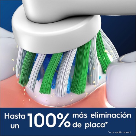 ORAL B RECAMBIOS CABEZALES CROSS ACTION DE CEPILLO ELECTRICO 3 RECAMBIOS