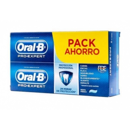 ORAL-B PRO EXPERT PROFESIONAL PROTECCION ENCIAS DUPLO PASTA DENTIFRICA 2 X 75 ML