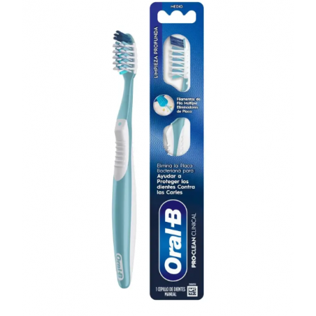 ORAL-B CEPILLO DENTAL ADULTO PRO-CLEAN CLINICAL 35 MEDIO