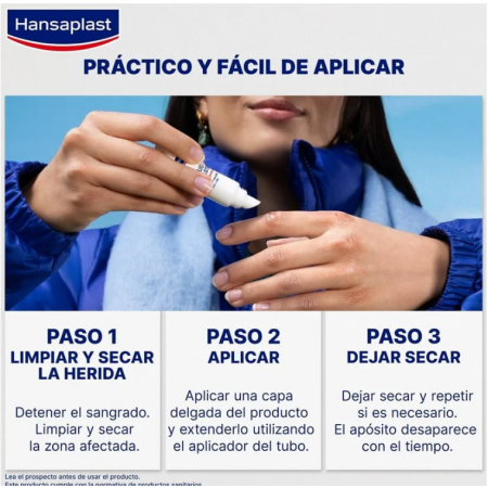 HANSAPLAST APOSITO LIQUIDO CONCENTRADO 1 TUBO 10 ML 60 APLICACIONES