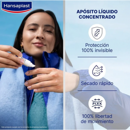 HANSAPLAST APOSITO LIQUIDO CONCENTRADO 1 TUBO 10 ML 60 APLICACIONES