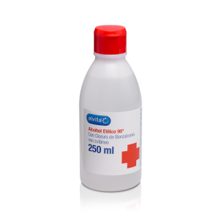 ALVITA ALCOHOL 96º BOTE 250 ML