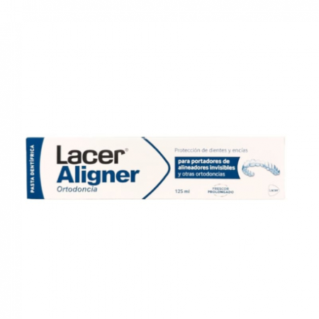 LACER ALIGNER ORTODONCIA PASTA DENTIFRICA SABOR MENTA 125 ML