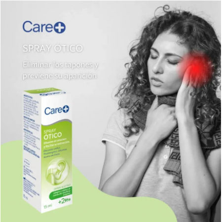 CARE+ SPRAY OTICO ANTICERUMEN 15 ML