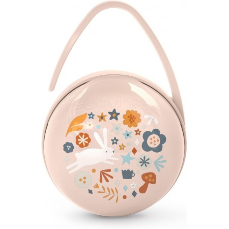 SUAVINEX SELECTION PORTACHUPETES DUO CON ASA FLEXIBLE PARA 2 CHUPETES +0 MESES