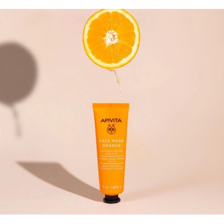 APIVITA COFRE NECESER BEE RADIANT CREMA LIGERA 50ML+REGALO MASCARILLA FACIAL ILUMINADORA ORANGE 50ML