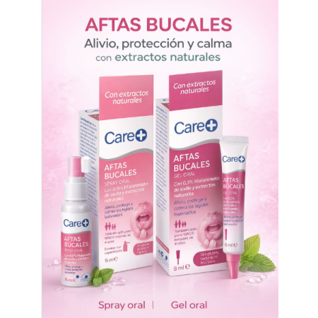 CARE+ AFTAS BUCALES GEL ORAL 8 ML